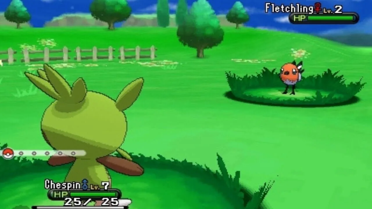 Pokémon X and Y screenshot 1
