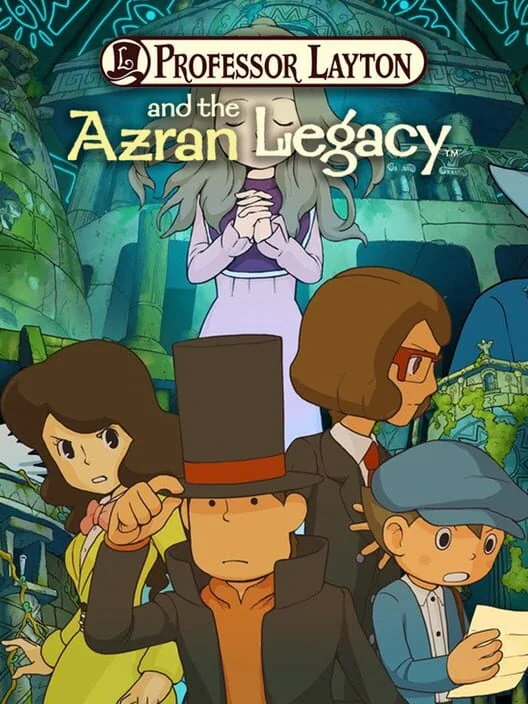 Professor Layton and the Azran Legacy box art