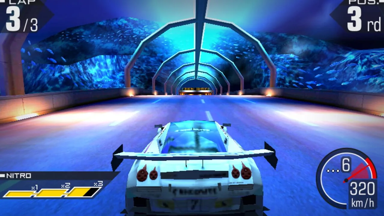 Ridge Racer 3D screenshot 1