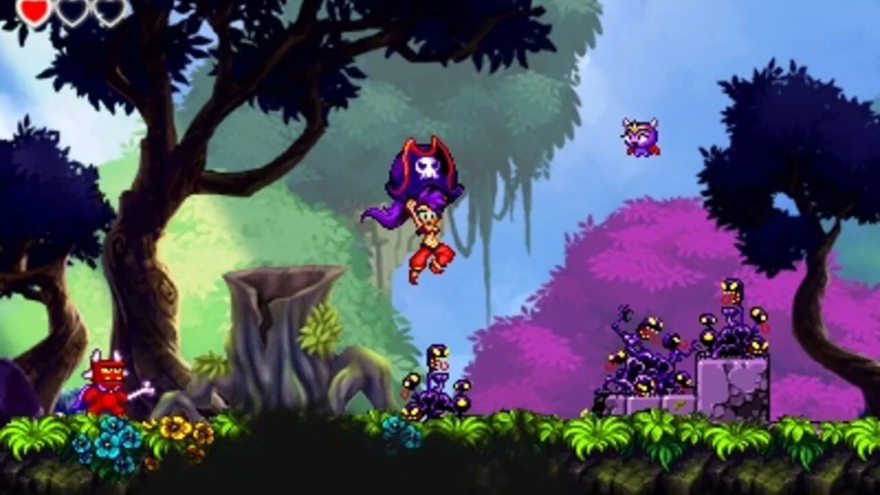 Shantae and the Pirate's Curse gameplay on Nintendo 3DS