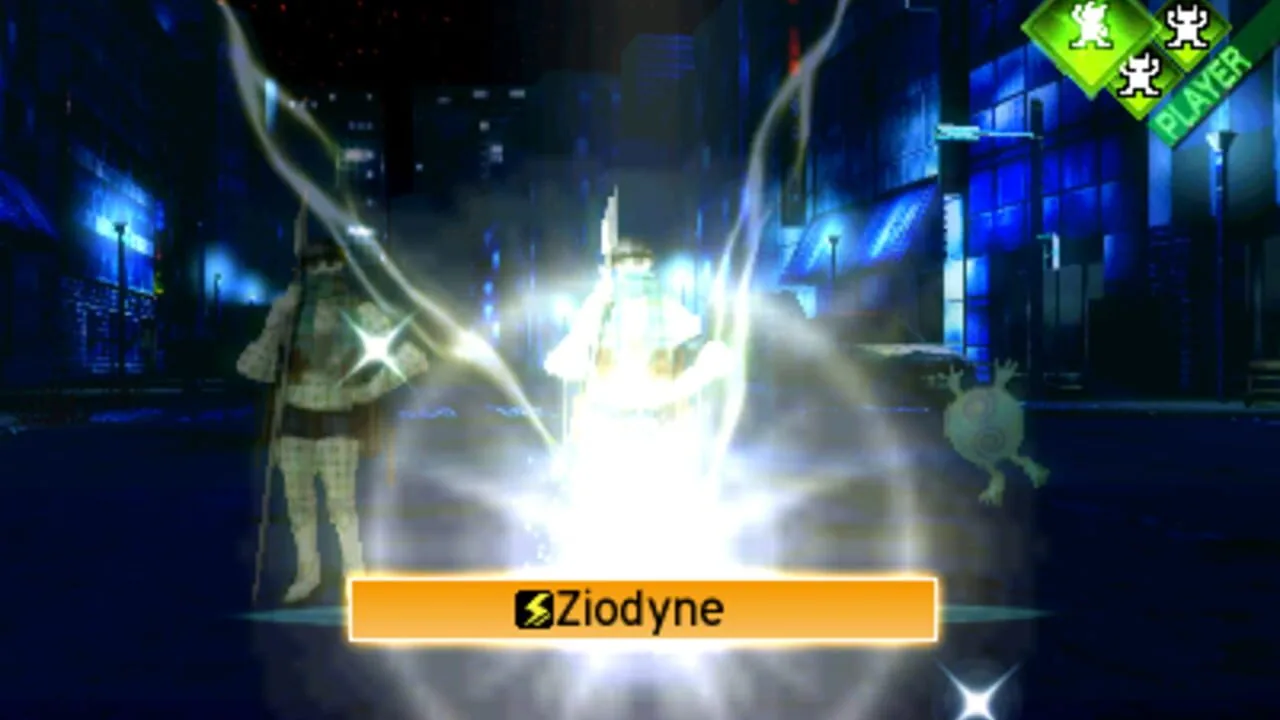 Shin Megami Tensei IV gameplay on Nintendo 3DS