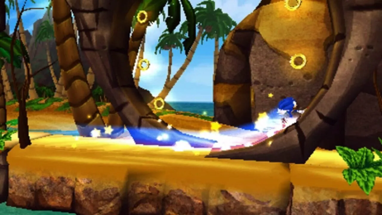 Sonic Boom: Shattered Crystal gameplay on Nintendo 3DS