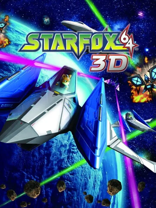 Star Fox 64 3D box art