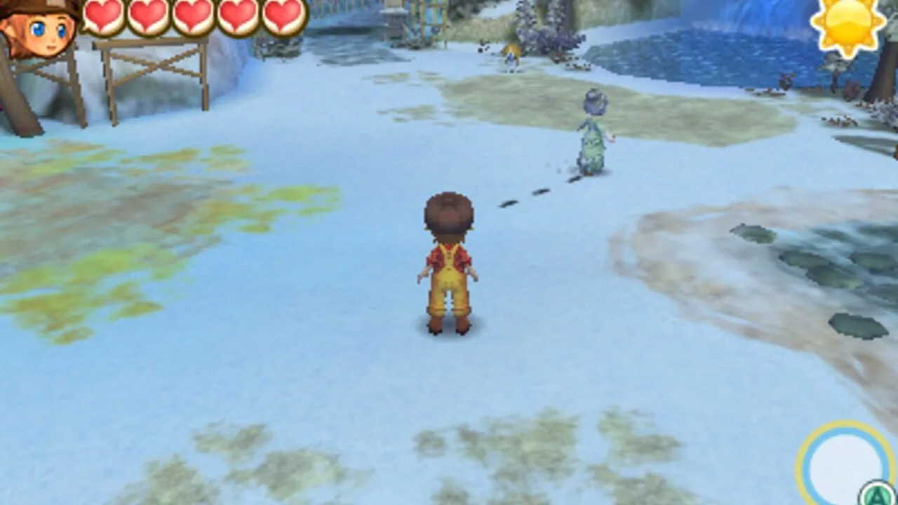 Story of Seasons: Trio of Towns gameplay on Nintendo 3DS