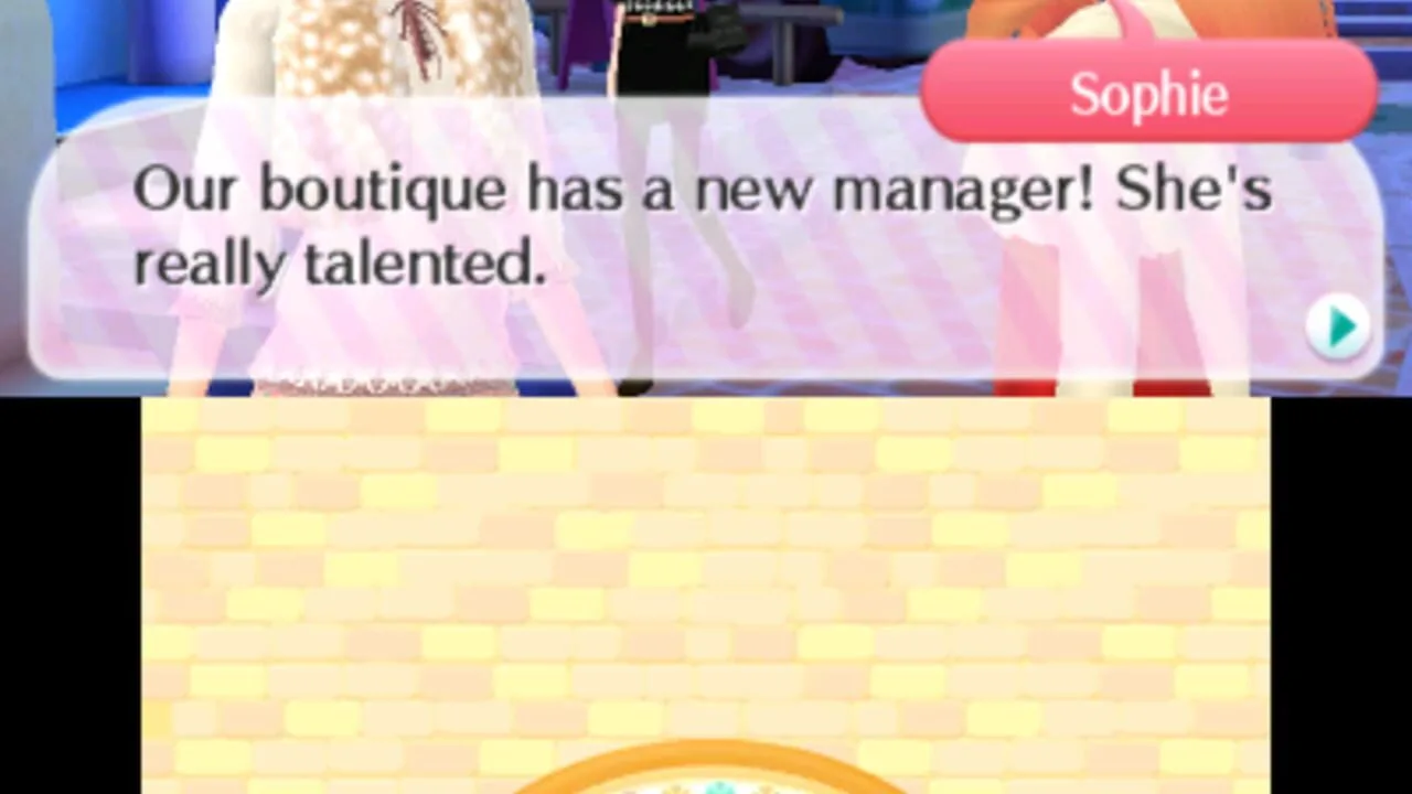 Style Savvy: Fashion Forward gameplay on Nintendo 3DS