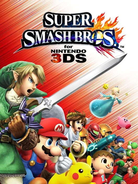 Super Smash Bros. for Nintendo 3DS box art