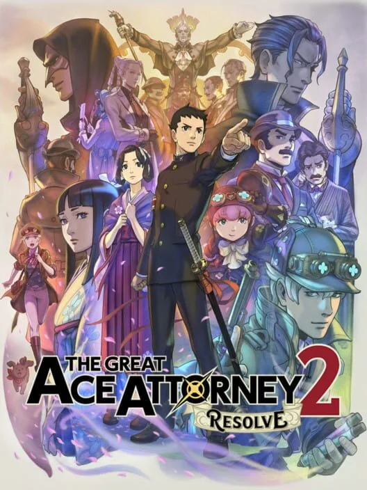 The Great Ace Attorney 2: Resolve box art