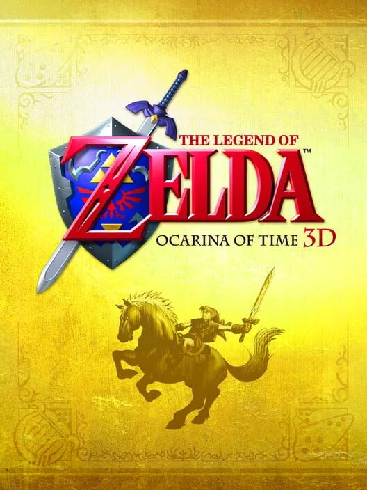 The Legend of Zelda: Ocarina of Time 3D box art