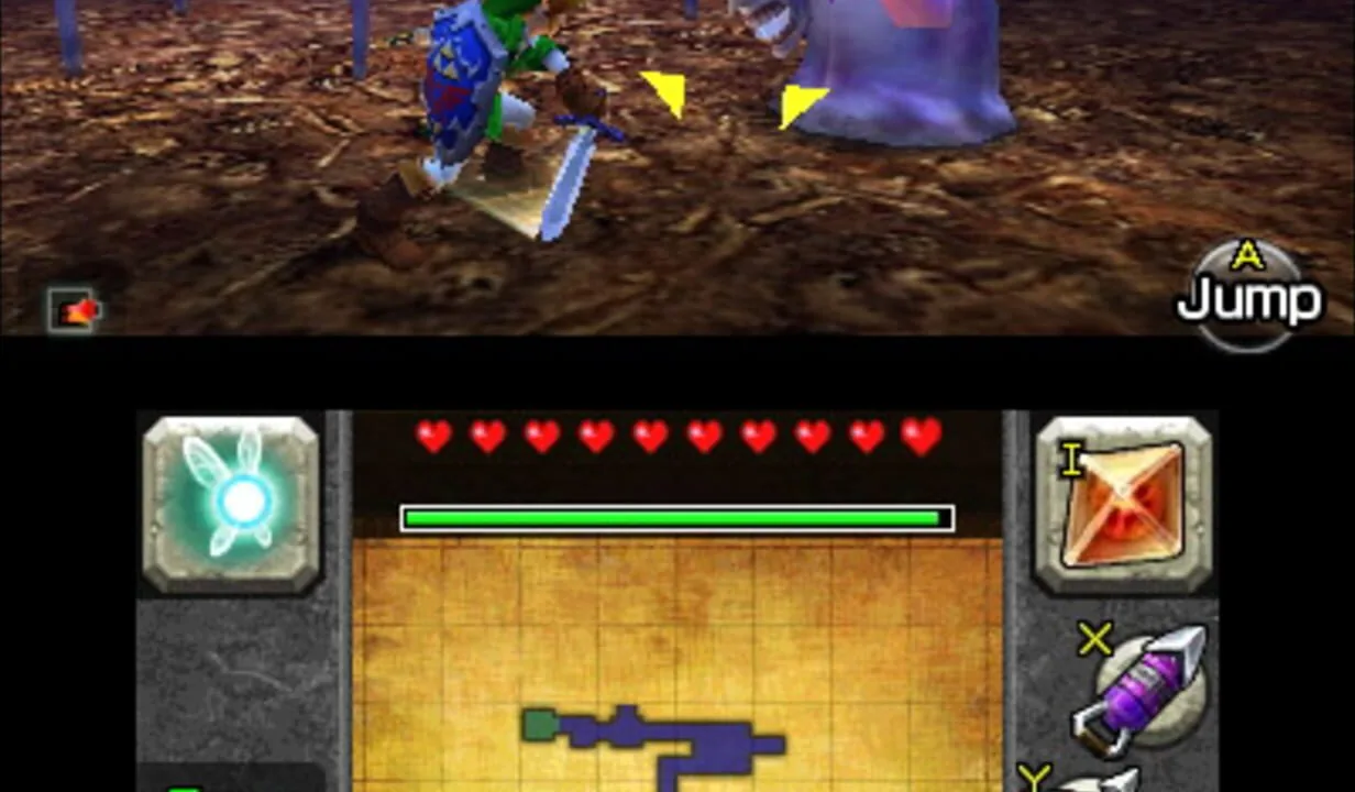 The Legend of Zelda: Ocarina of Time 3D screenshot 2