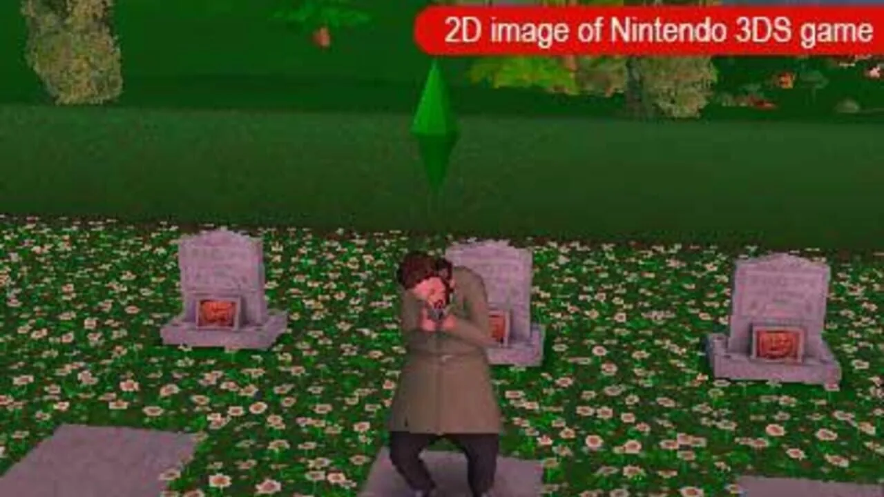 The Sims 3 gameplay on Nintendo 3DS