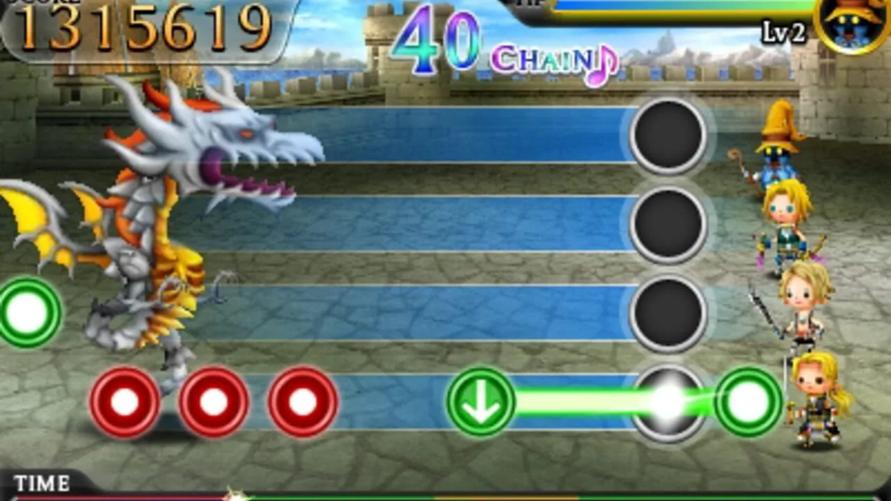 Theatrhythm Final Fantasy screenshot 1