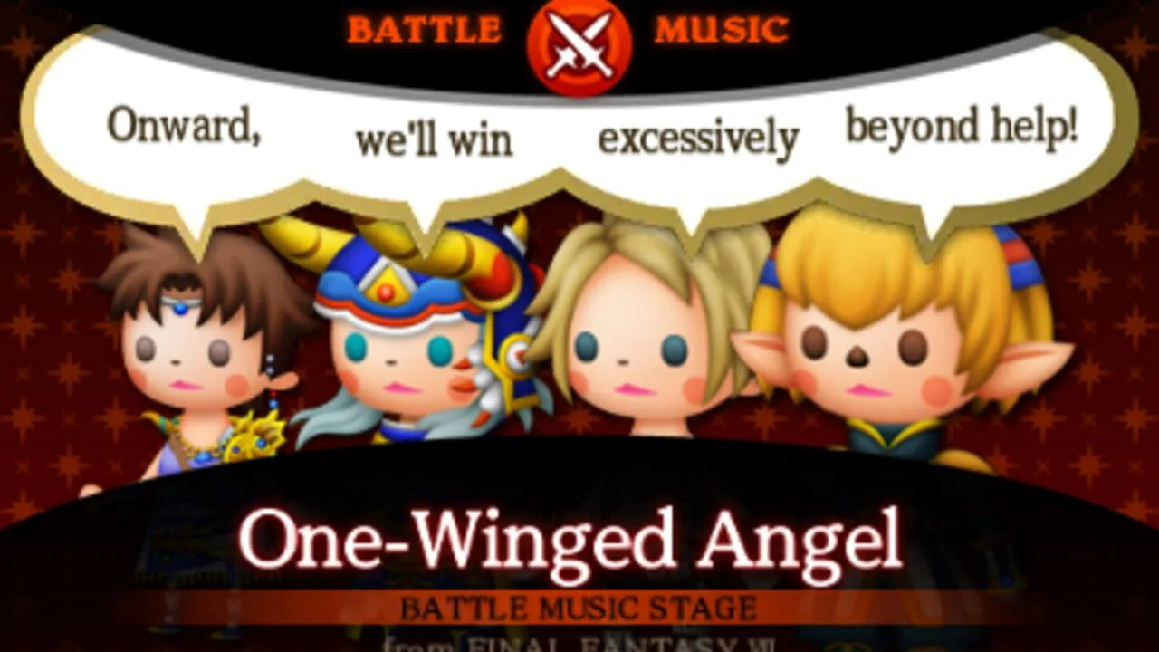 Theatrhythm Final Fantasy screenshot 2