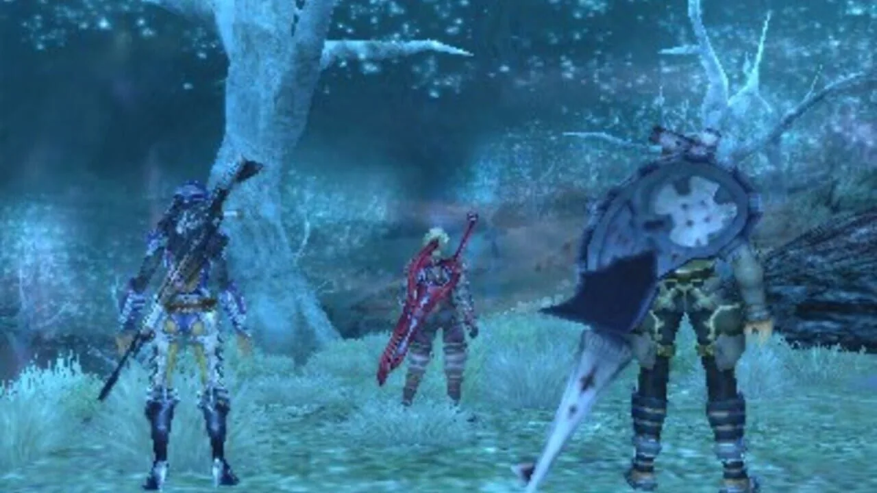 Xenoblade Chronicles 3D gameplay on Nintendo 3DS