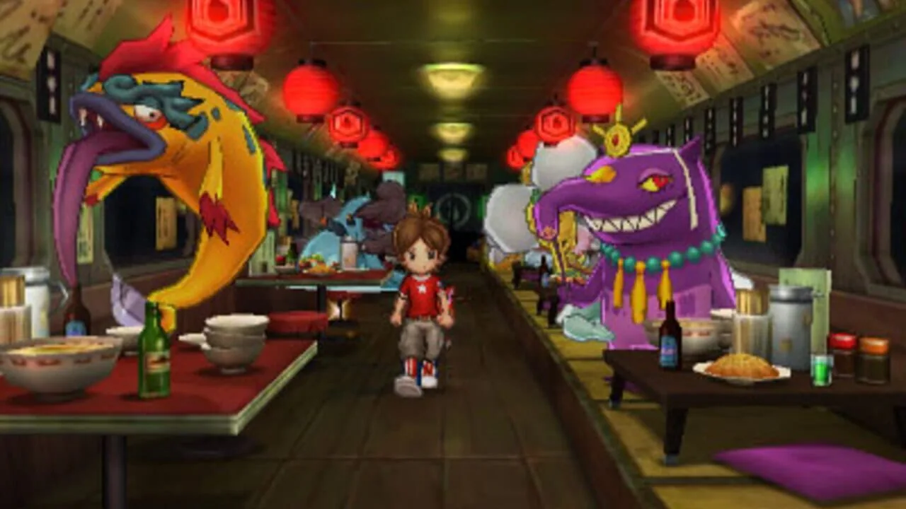 Yo-Kai Watch 2: Psychic Specters gameplay on Nintendo 3DS