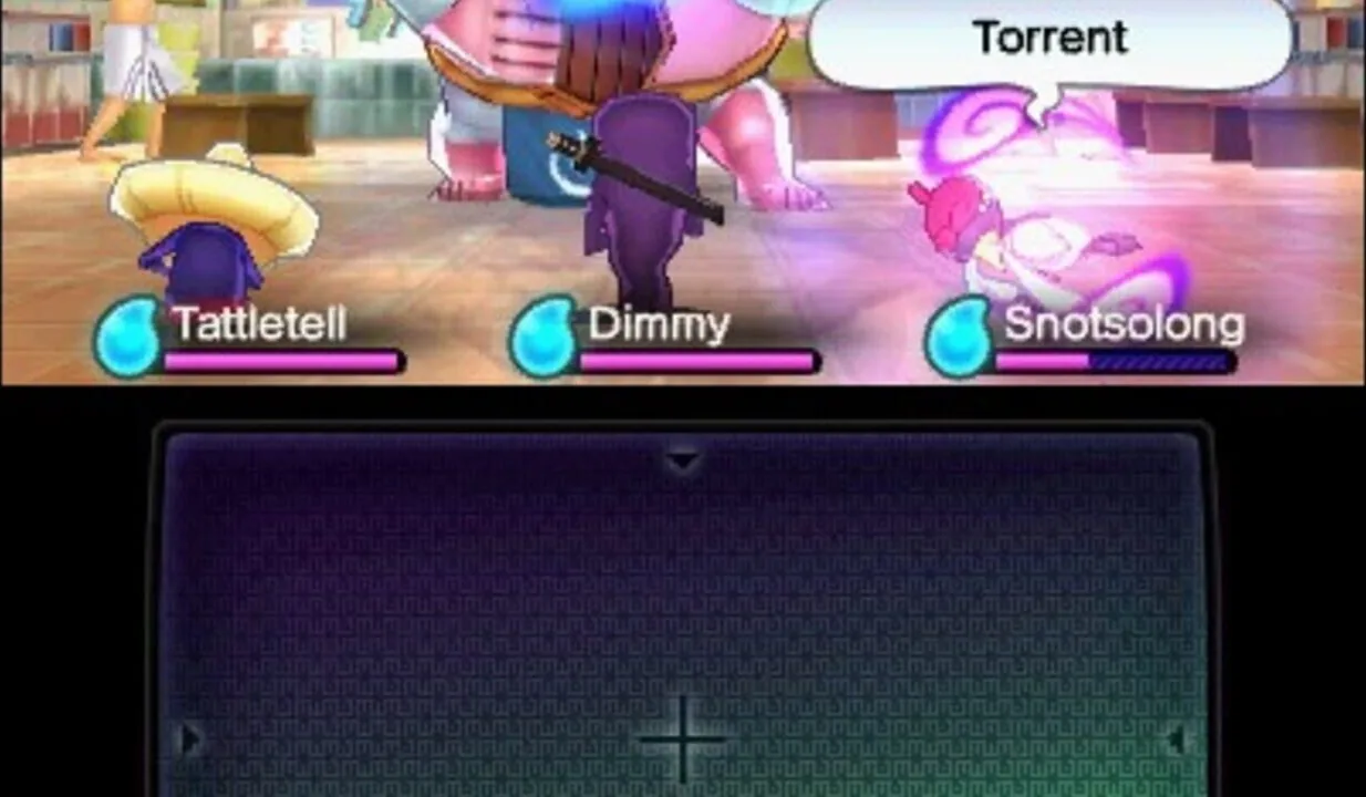 Yo-kai Watch gameplay on Nintendo 3DS