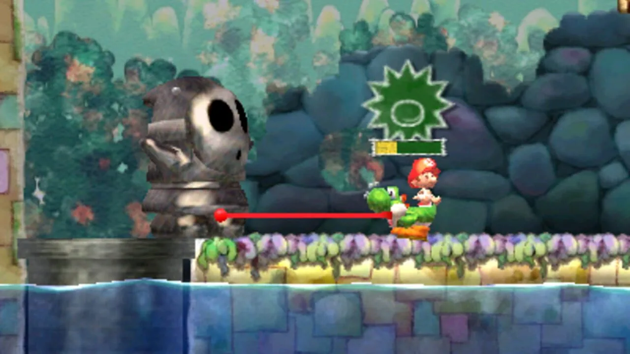 Yoshi's New Island gameplay on Nintendo 3DS