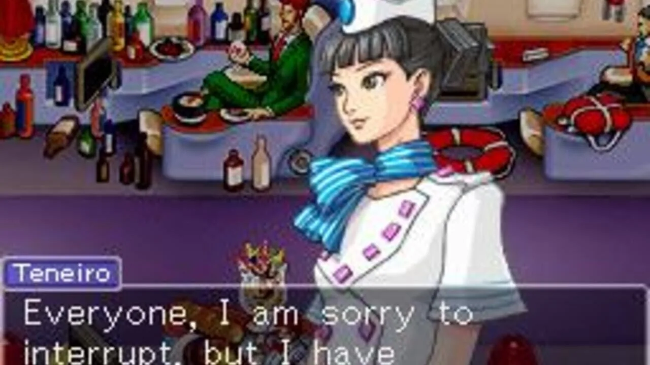 Ace Attorney Investigations: Miles Edgeworth gameplay on Nintendo DS