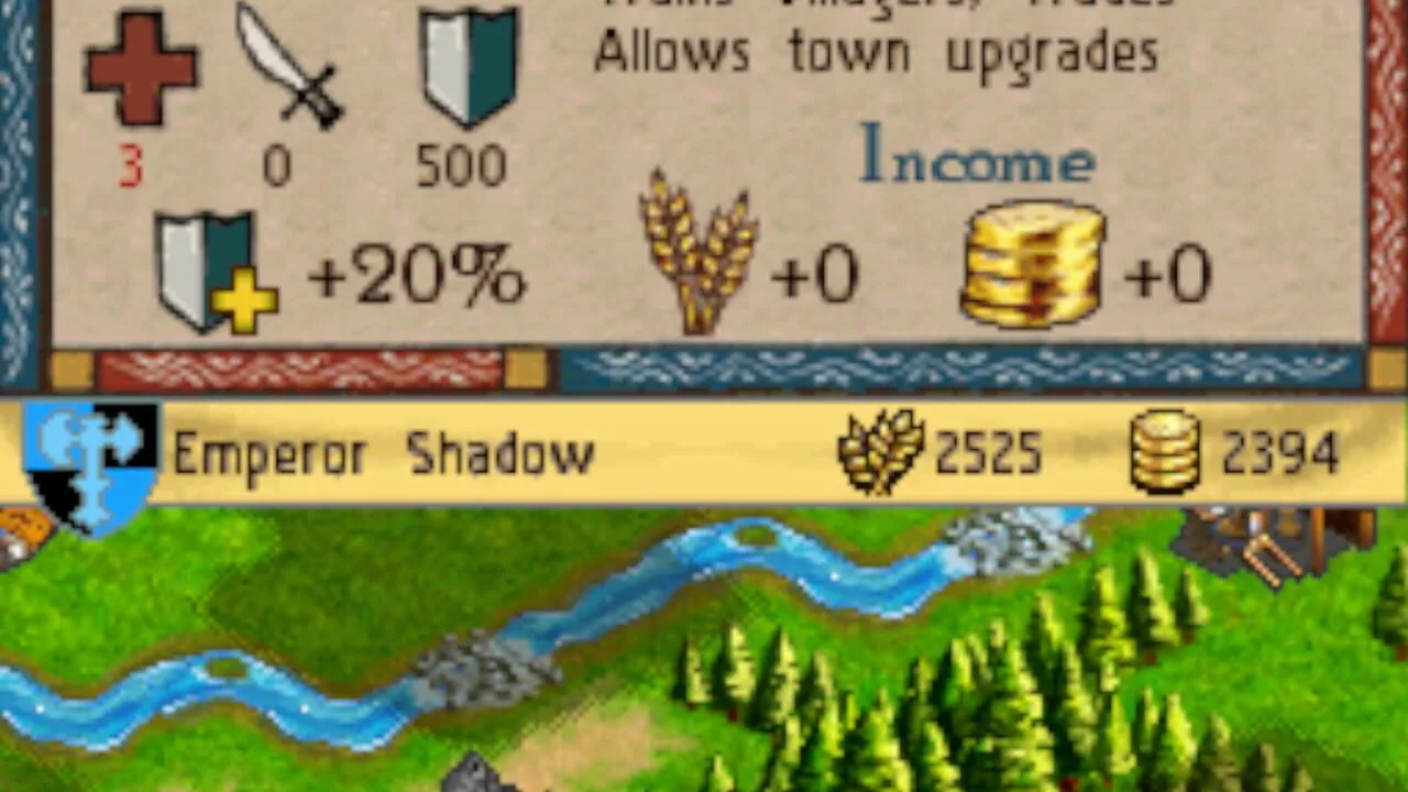 Age of Empires: The Age of Kings gameplay on Nintendo DS