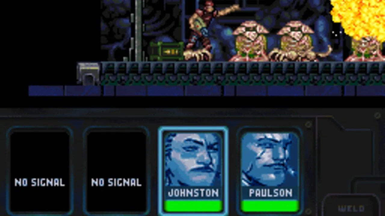 Aliens: Infestation gameplay on Nintendo DS