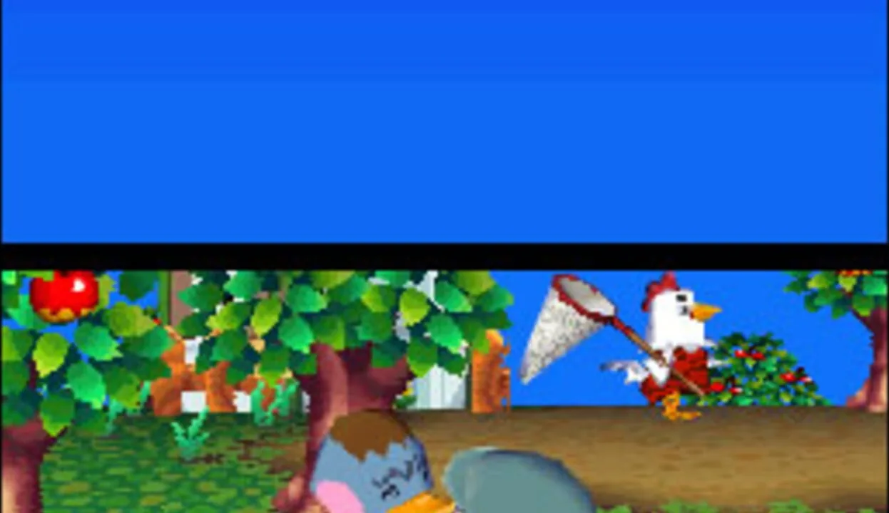 Animal Crossing: Wild World gameplay on Nintendo DS