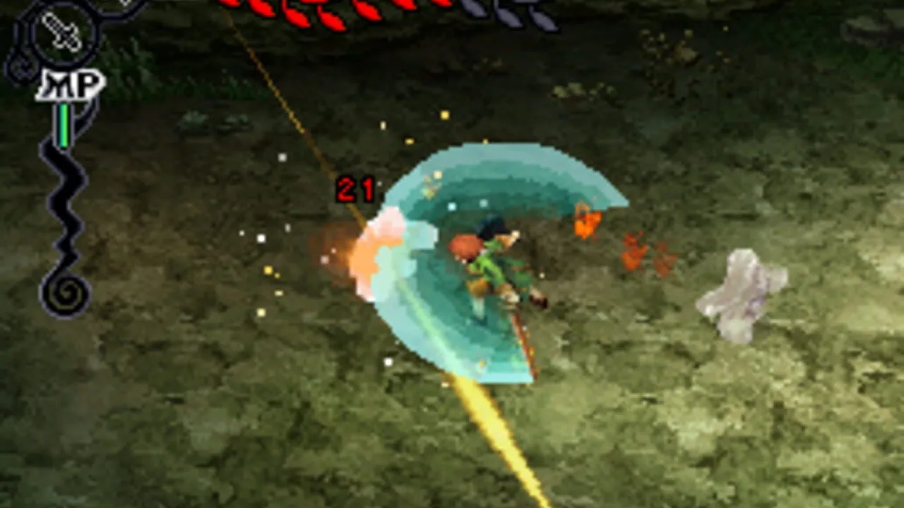 Avalon Code gameplay on Nintendo DS