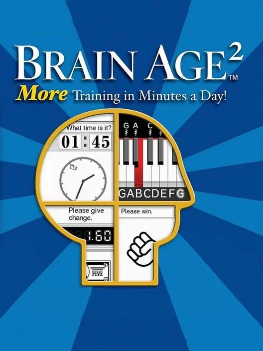 Brain Age 2: More Training in Minutes a Day! box art