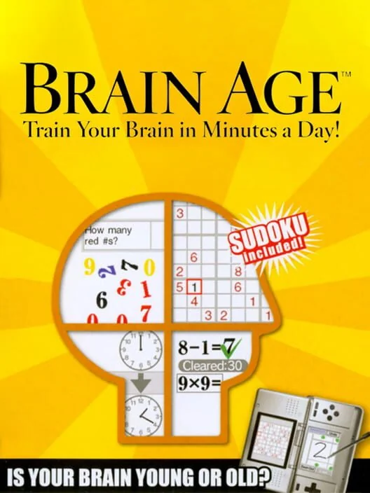 Brain Age: Train Your Brain in Minutes a Day! box art