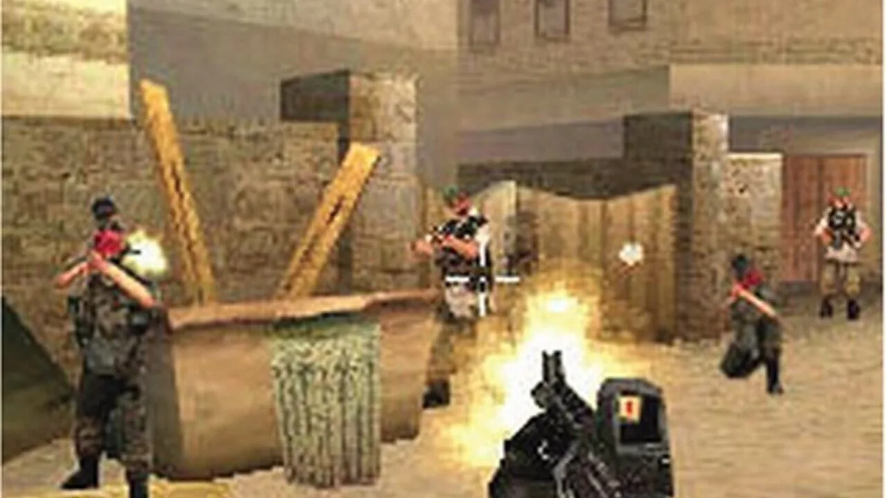 Call of Duty 4: Modern Warfare gameplay on Nintendo DS