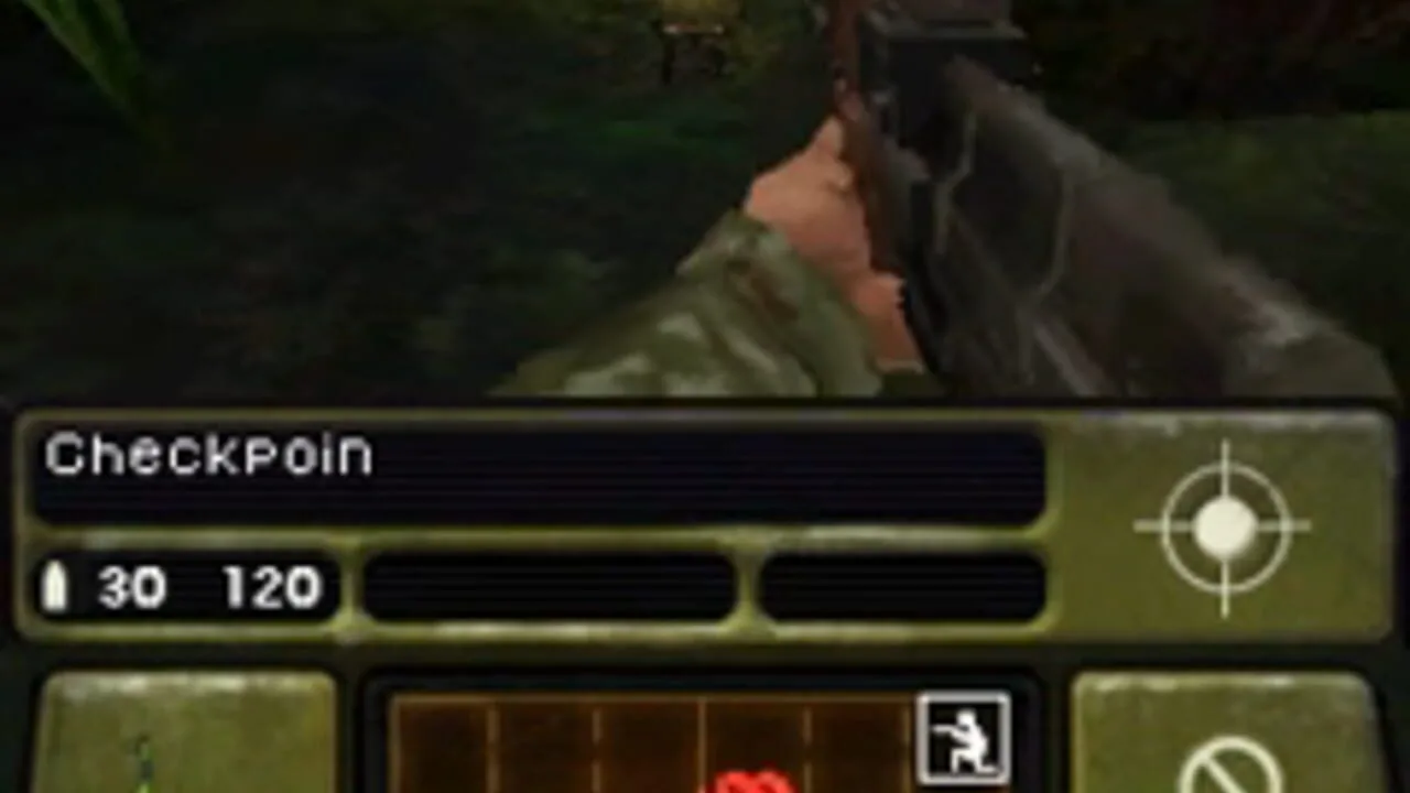 Call of Duty: Black Ops gameplay on Nintendo DS