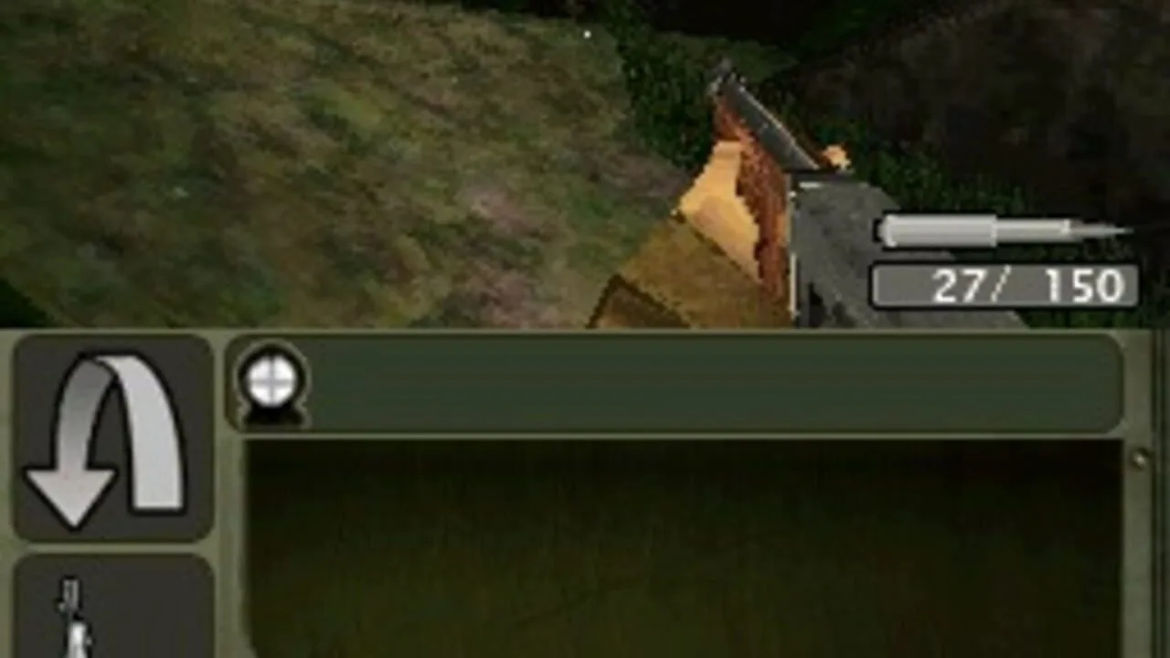 Call of Duty: World at War gameplay on Nintendo DS
