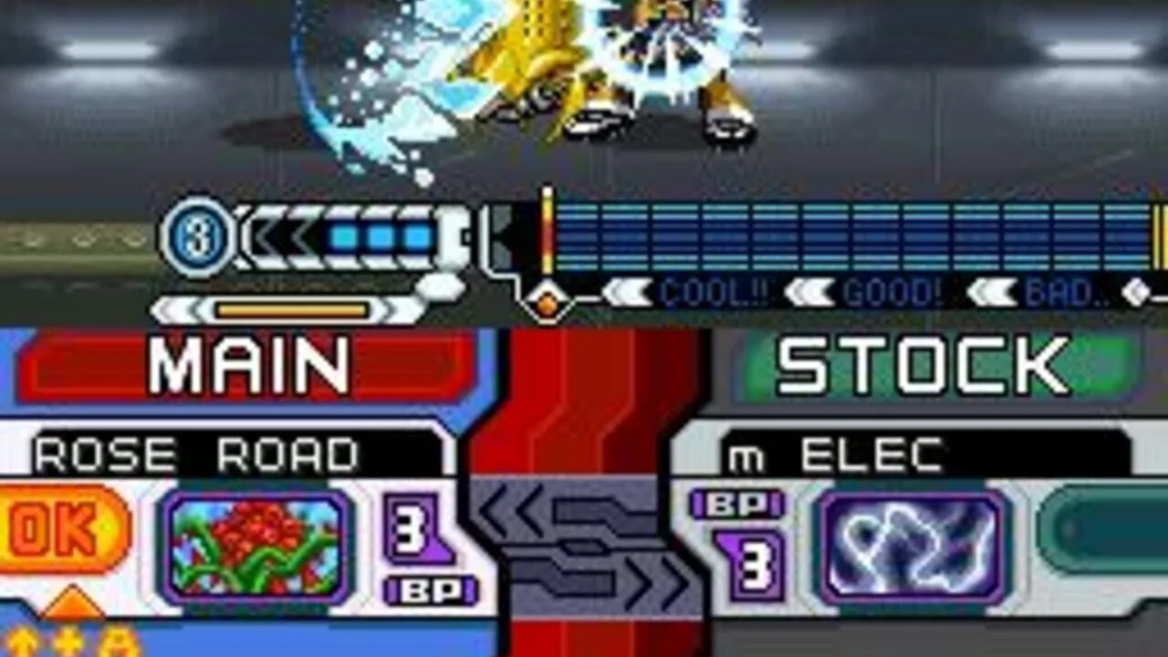 Draglade gameplay on Nintendo DS