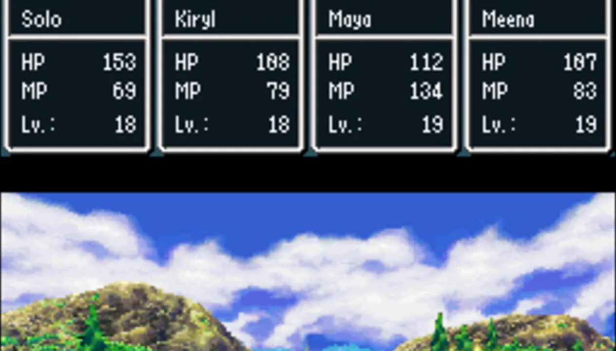 Dragon Quest IV: Chapters of the Chosen gameplay on Nintendo DS