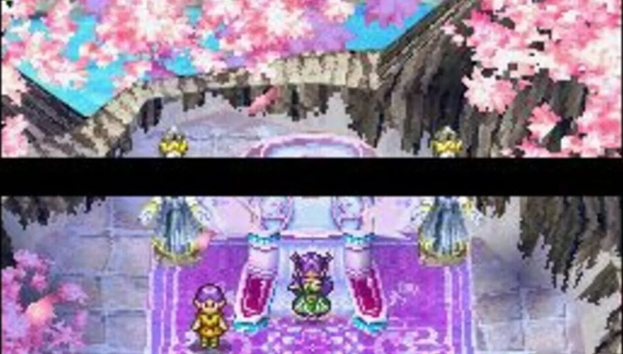Dragon Quest V: Hand of the Heavenly Bride gameplay on Nintendo DS