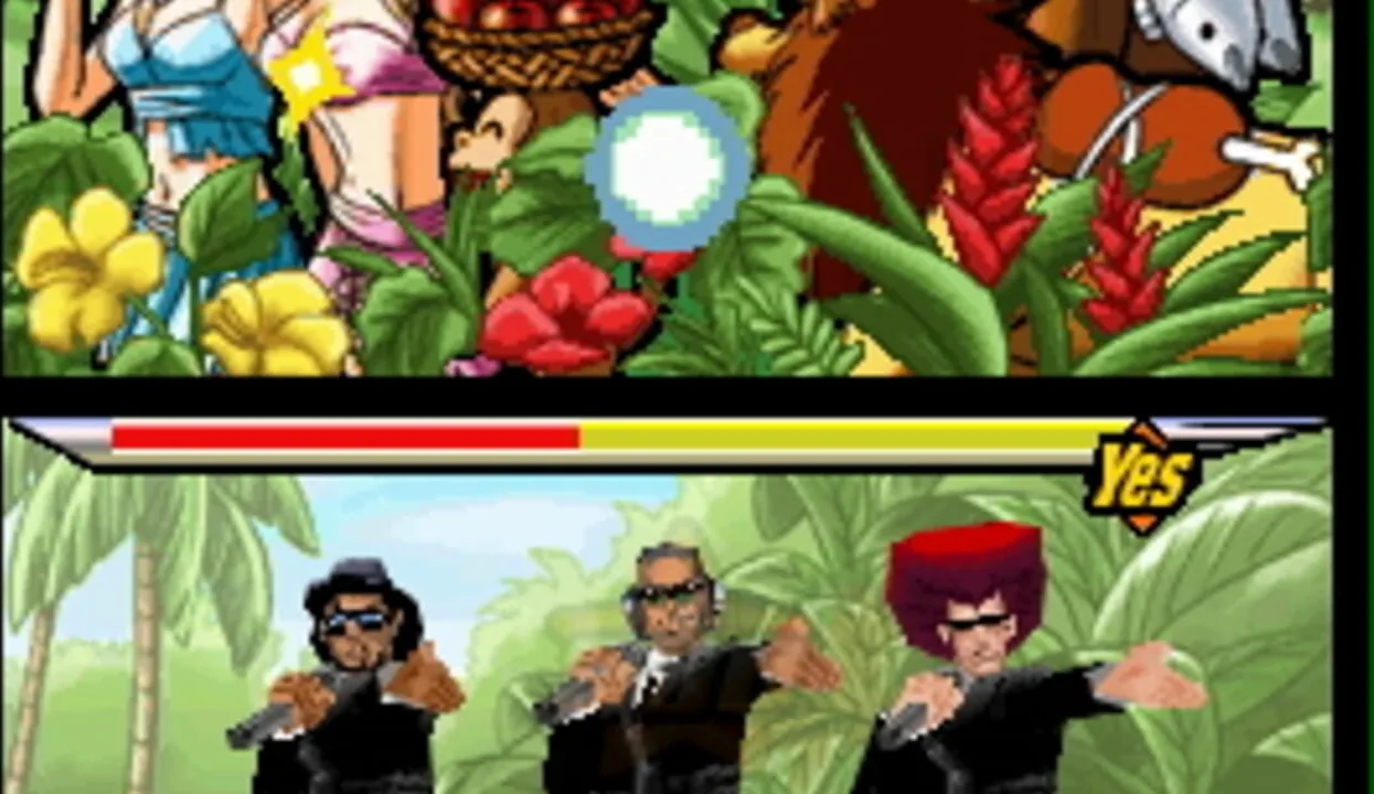Elite Beat Agents gameplay on Nintendo DS