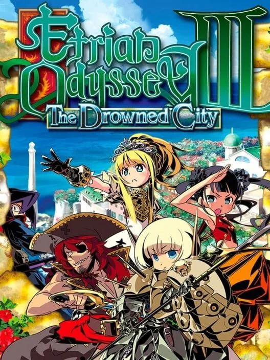 Etrian Odyssey III: The Drowned City box art