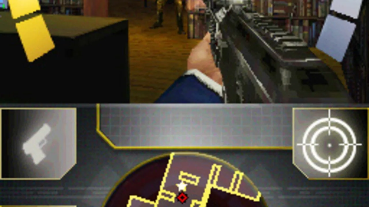 GoldenEye 007 gameplay on Nintendo DS