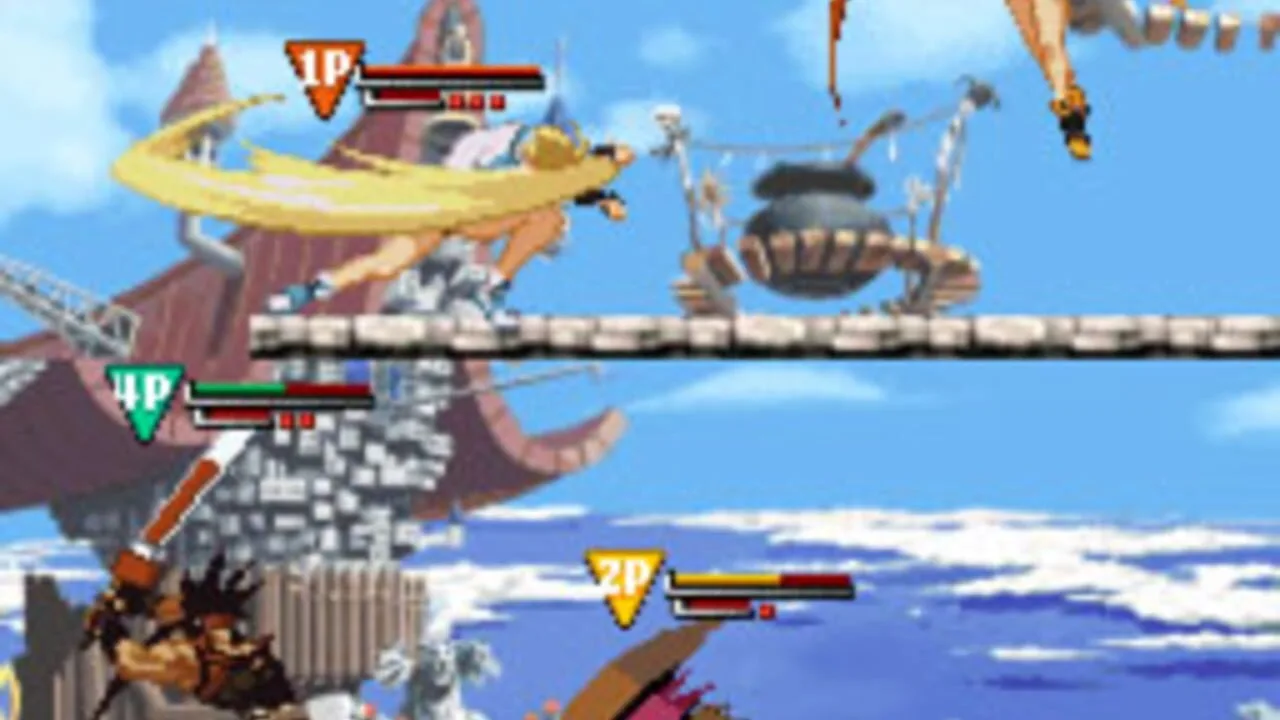 Guilty Gear Dust Strikers gameplay on Nintendo DS