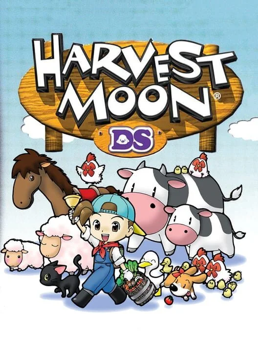 Harvest Moon DS box art