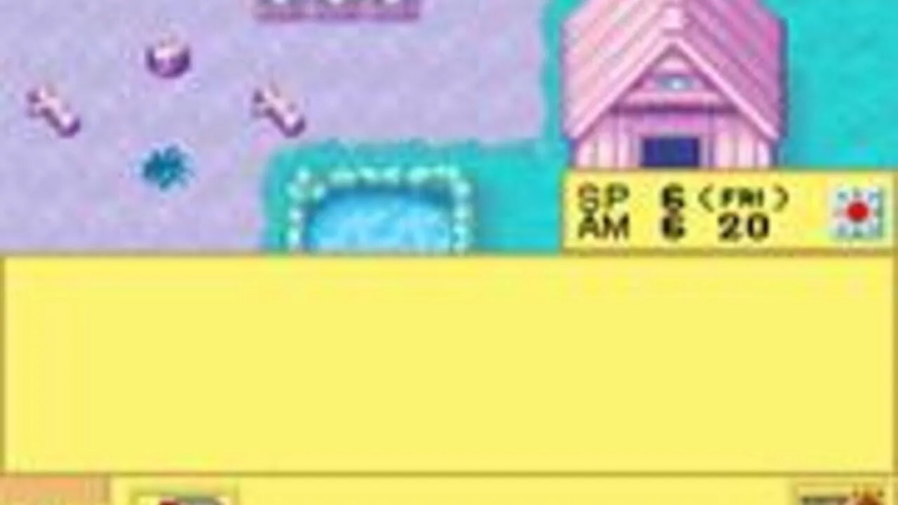 Harvest Moon DS gameplay on Nintendo DS