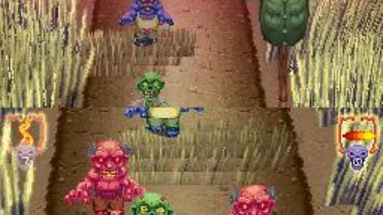 Little Red Riding Hood's Zombie BBQ gameplay on Nintendo DS