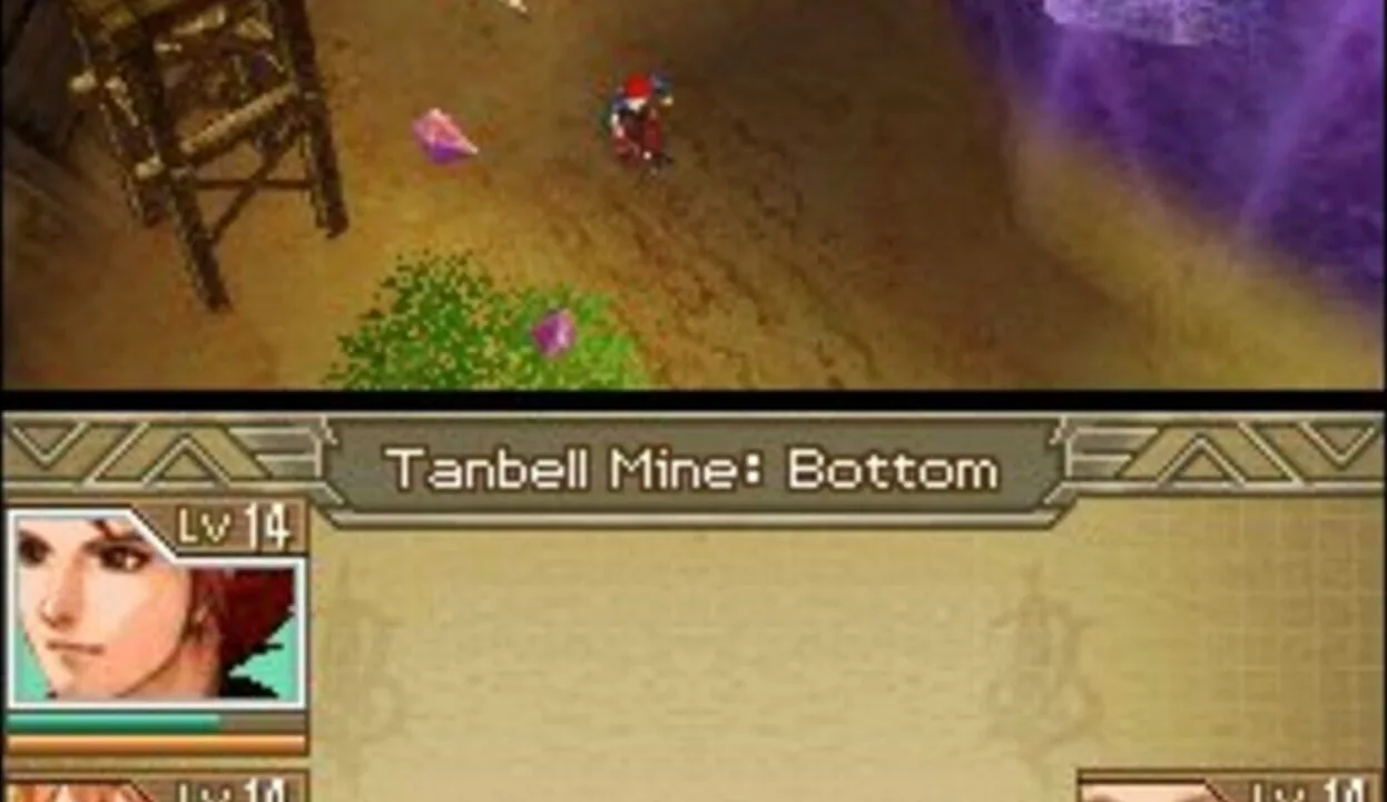 Lufia: Curse of the Sinistrals gameplay on Nintendo DS