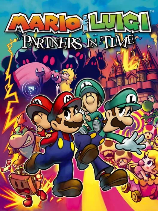 Mario & Luigi: Partners in Time box art