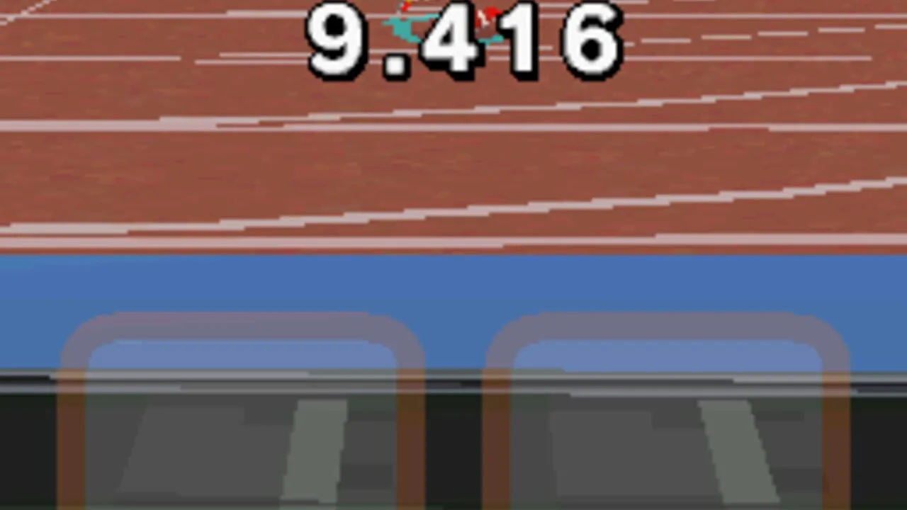Mario & Sonic at the Olympic Games gameplay on Nintendo DS