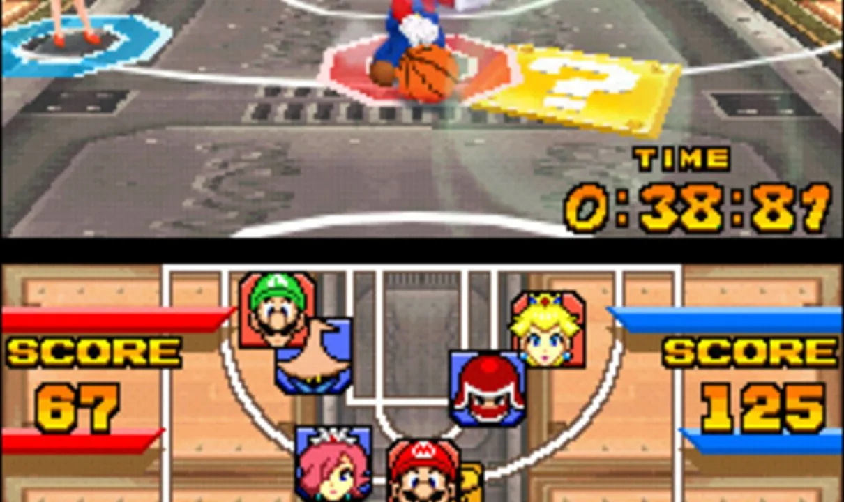 Mario Hoops 3-on-3 screenshot 1