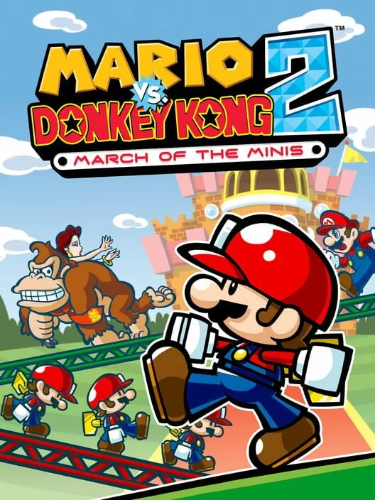 Mario vs. Donkey Kong 2: March of the Minis box art