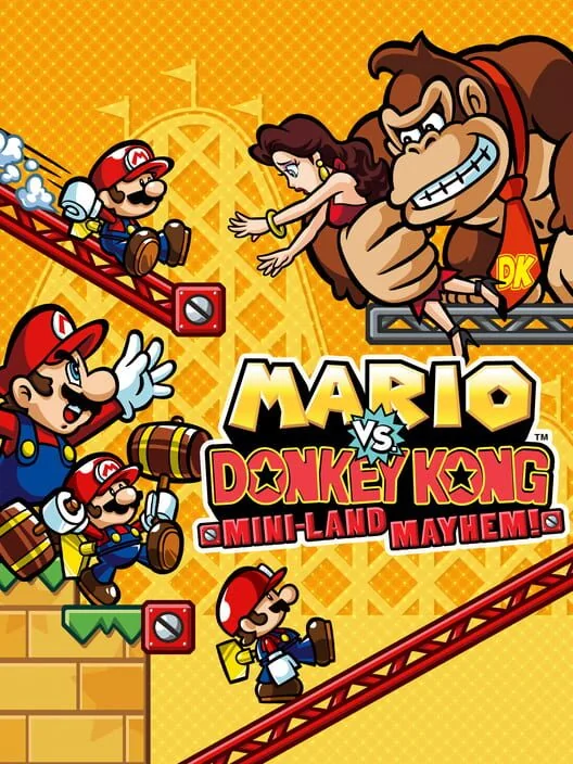 Mario vs. Donkey Kong: Mini-Land Mayhem! box art