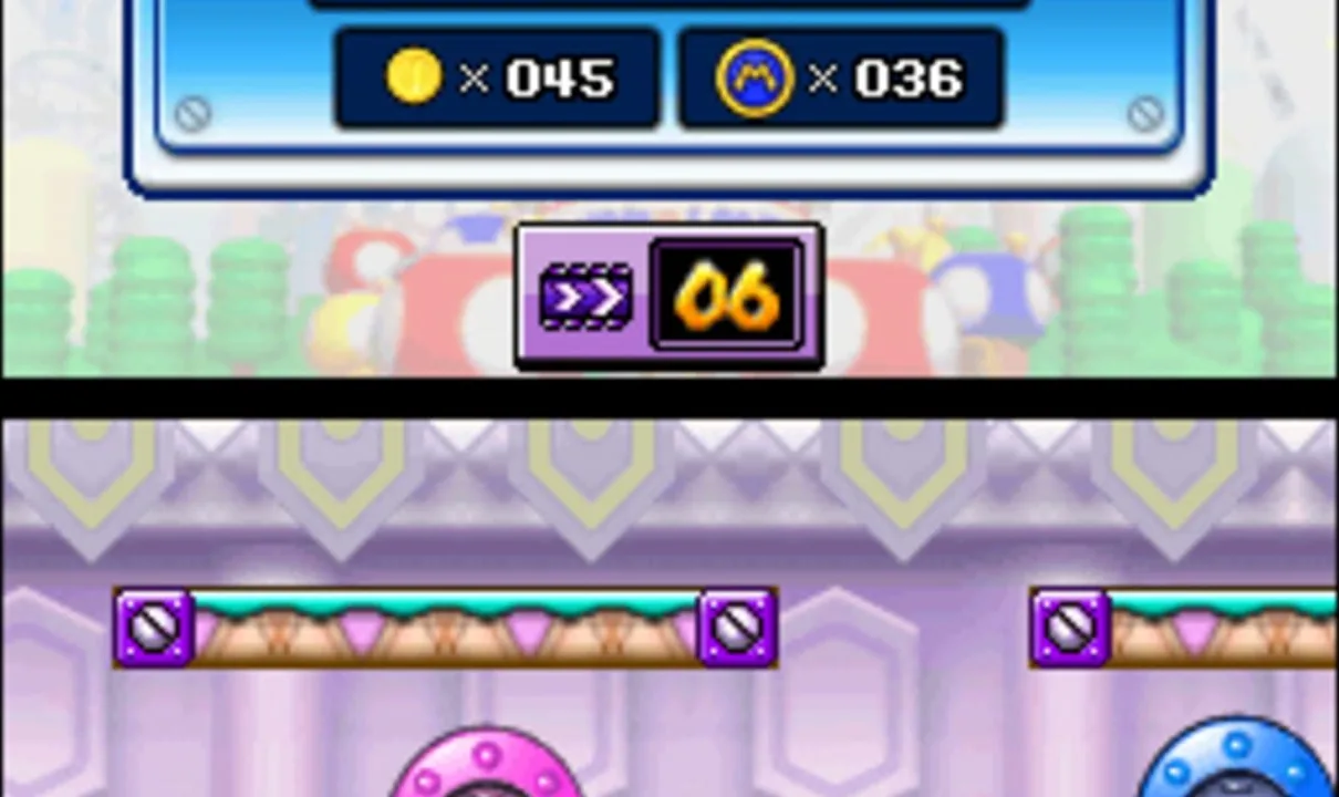 Mario vs. Donkey Kong: Mini-Land Mayhem! gameplay on Nintendo DS