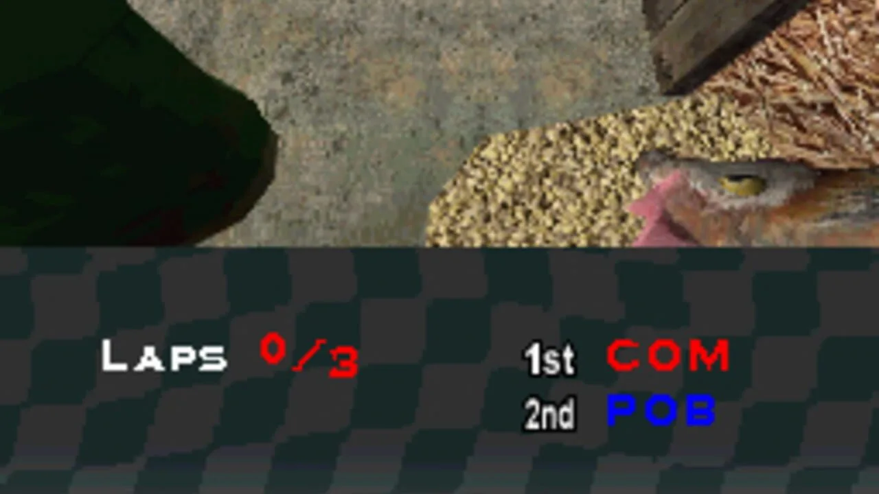 Micro Machines V4 gameplay on Nintendo DS