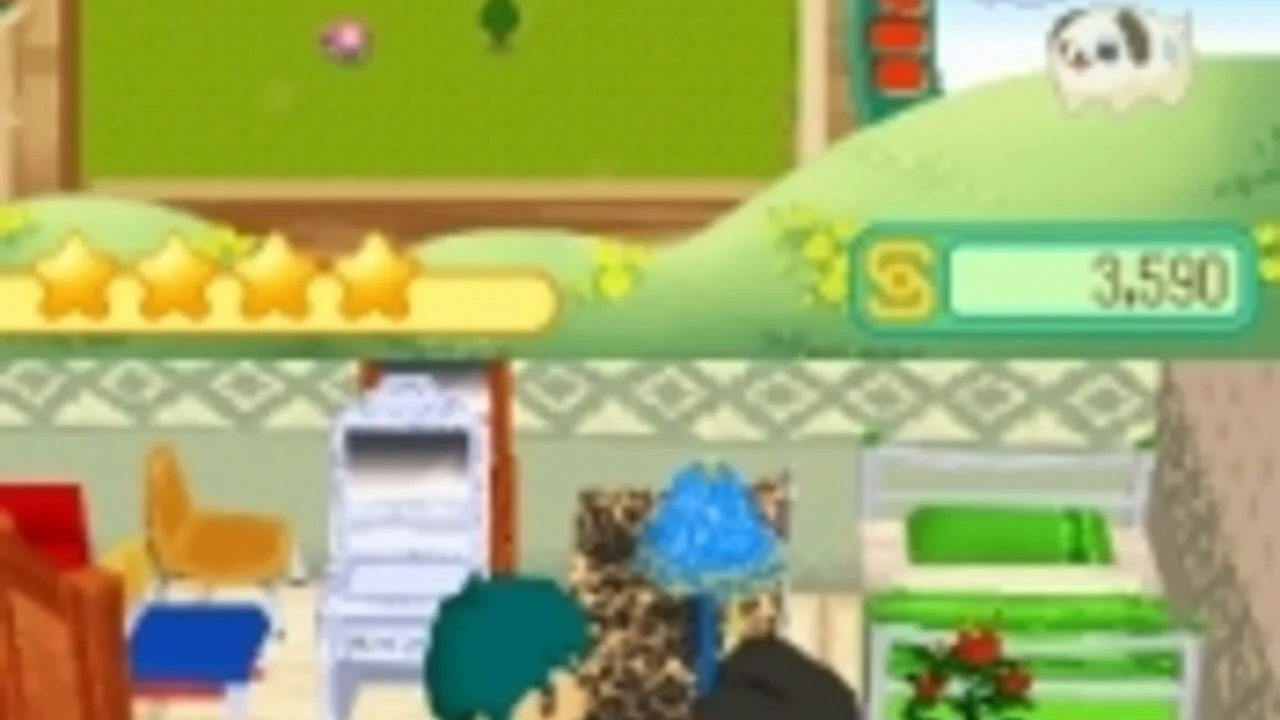 MySims Kingdom gameplay on Nintendo DS