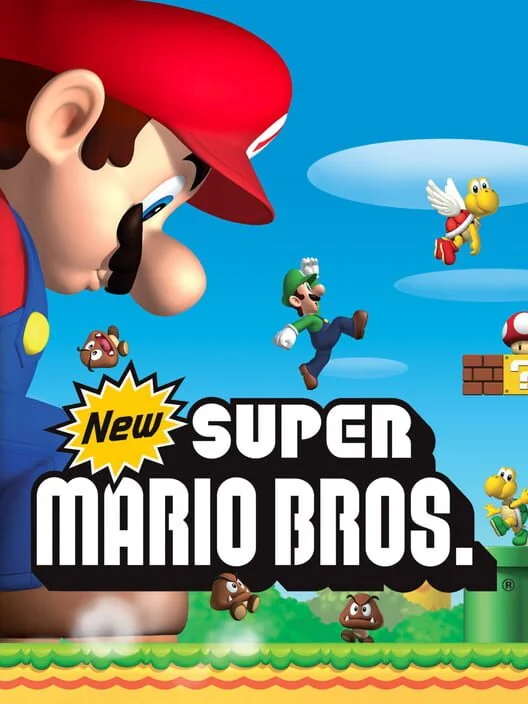 New Super Mario Bros. box art